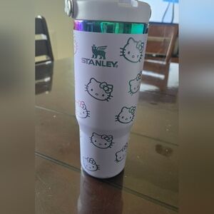 Stanley Purple Tumbler with Hello Kitty Design